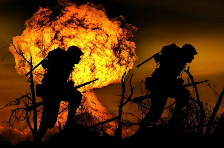 explosion, war, soldier